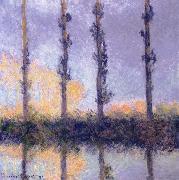Claude Monet Four Trees Sweden oil painting reproduction